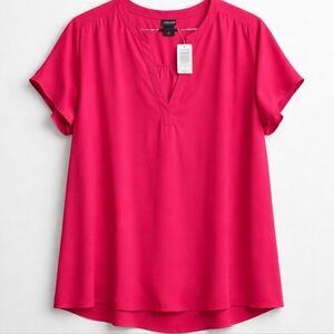 114 Torrid 2 2X Women's Pink Blouse